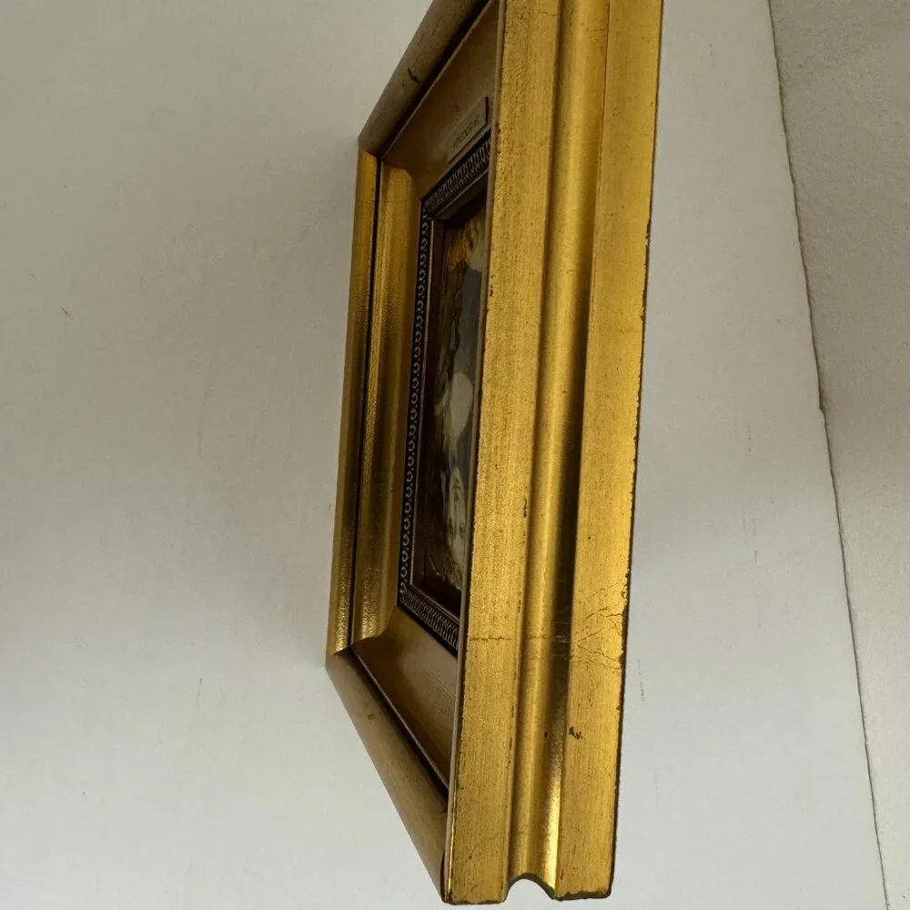 Vintage Reproduction Leonardo da Vinci Mona Lisa La Giaconda